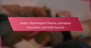 Hades: Mythological Themes, Gameplay Innovation, and Indie Success